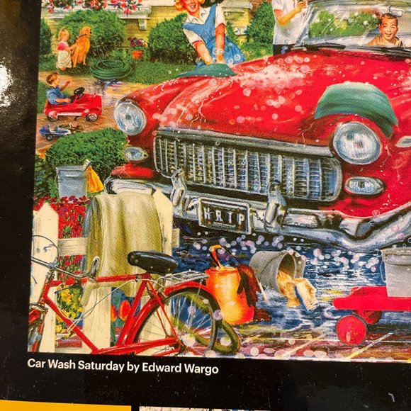 Kodak 1000 piece Puzzle Car Wash Saturday - Picture 3 of 5